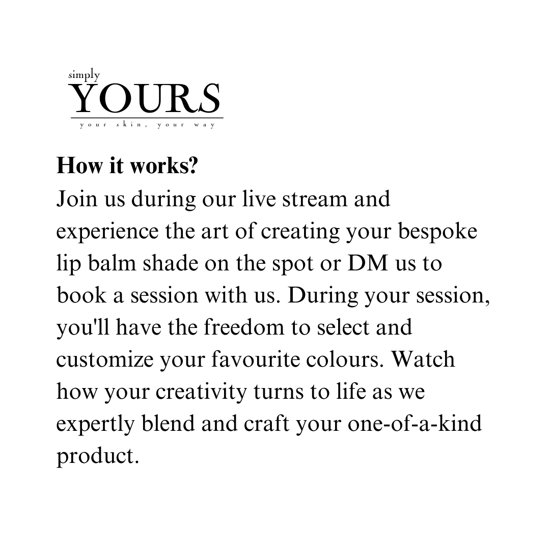 Bespoke Lipstick Shade